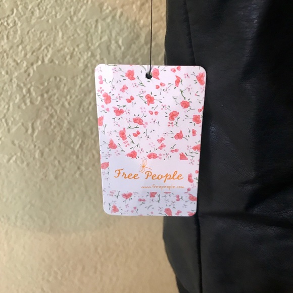 Free People -Modern Vegan Bomber Jacket - Picture 5 of 6